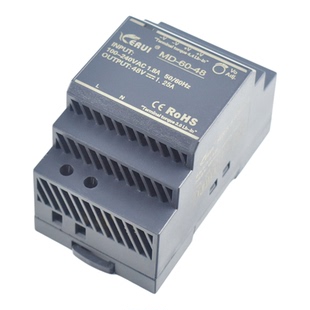 HDR卡轨导轨式24V、48V轨道式开关电源适配器30/60/100WPOE电源