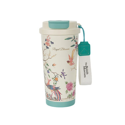 大英博物馆系列凤栖春晓便携保温杯咖啡杯水杯子女生生日礼物新年