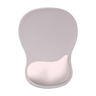 苏雅简约纯色鼠标垫护腕女生高颜值办公室人体工学手腕托桌面垫子