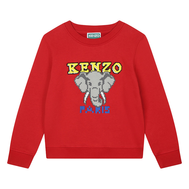 【季末特惠】 KENZO KIDS童装儿童休闲圆领卫衣K25849
