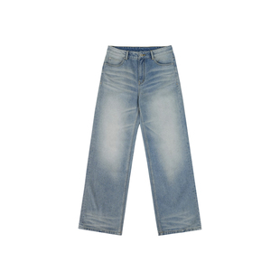 DUE E CHEN Turkey Denim 进口土耳其面料蓝色水洗牛仔裤|四季款