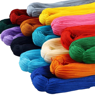 冰丝线钩针线升级版空心线亮丝线手工编织帽子夏天钩包包专用线细