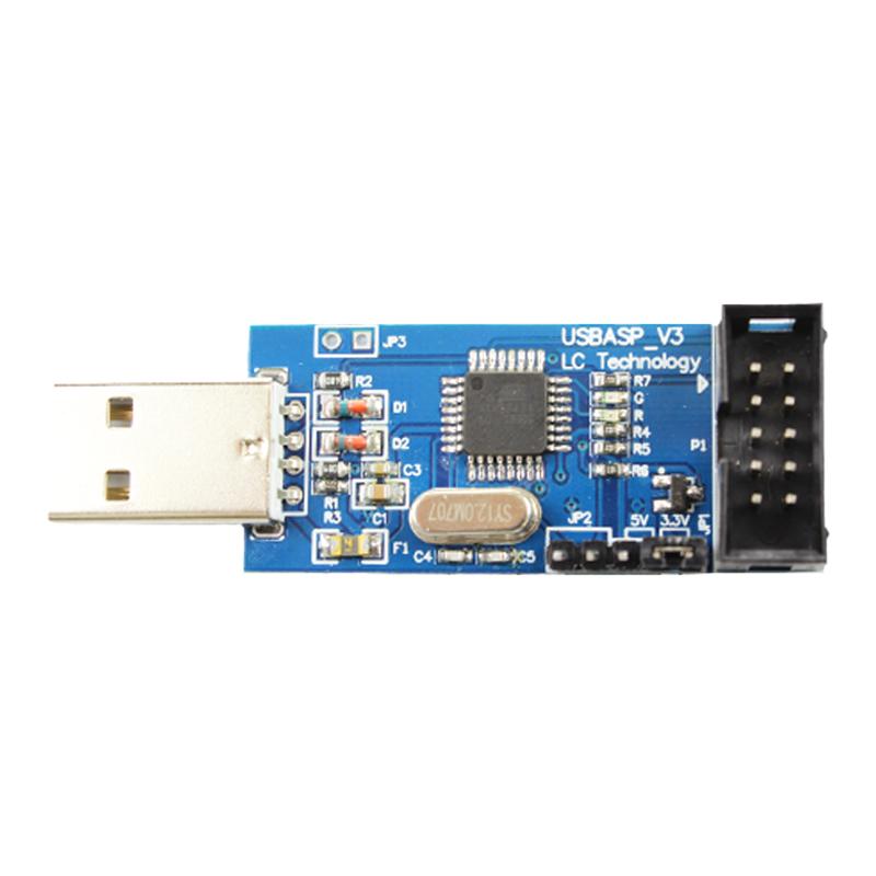 USBASP下载器 ISP下载器 51 AVR 编程器V3新款