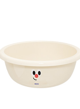 奶油风脸盆家用洗菜盆宿舍洗衣