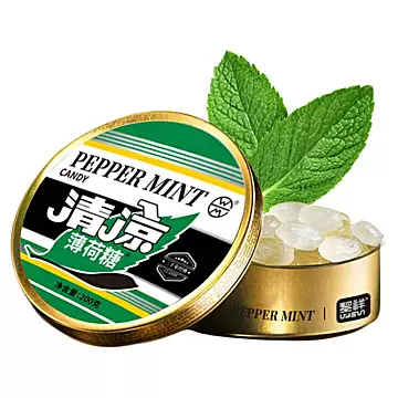 阁中霜老式清凉约110颗200g*1罐