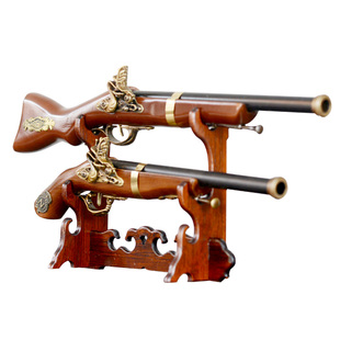 欧式创意仿古加勒比海盗火枪模型酒吧咖啡厅餐厅店面软装饰品摆件