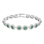 施华洛世奇Una绿色手链配饰饰品小众高级送礼物