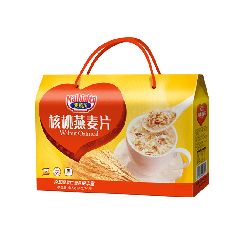 麦缤纷核桃燕麦片礼盒长辈送礼