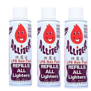 高纯度充加气防风打火机专用气丁烷气体罐高级火机点火器气大小瓶