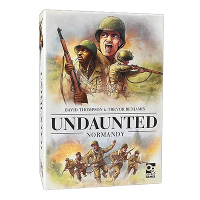 英文原版 Undaunted Normandy 无畏 诺曼底 双人战争卡牌游戏 英文版 进口英语原版书籍