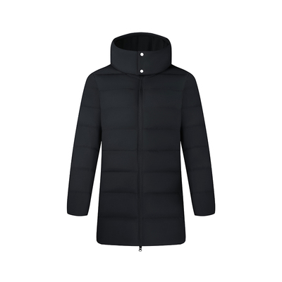 361中长款羽绒服女连帽