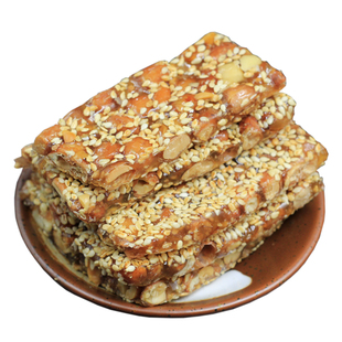 正宗牛皮糖芝麻软糖老式怀旧特产手工花生牛皮糖糖牛筋糖80后零食