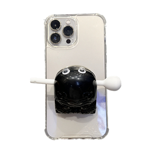 可以玩的敲木鱼手机壳华为mate50/40Pro解压发泄神器30适用畅享P60恶搞怪沙雕奇葩Nova11搞笑9透明8个性创意7