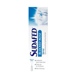 欧洲直邮Sudafed苏达费通鼻洗鼻剂2*15ml改善鼻塞打喷嚏鼻痒流鼻