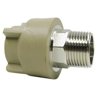 联塑PPR外牙直通20*1/2外螺纹直接25X4分外丝接头32变6分1寸热熔