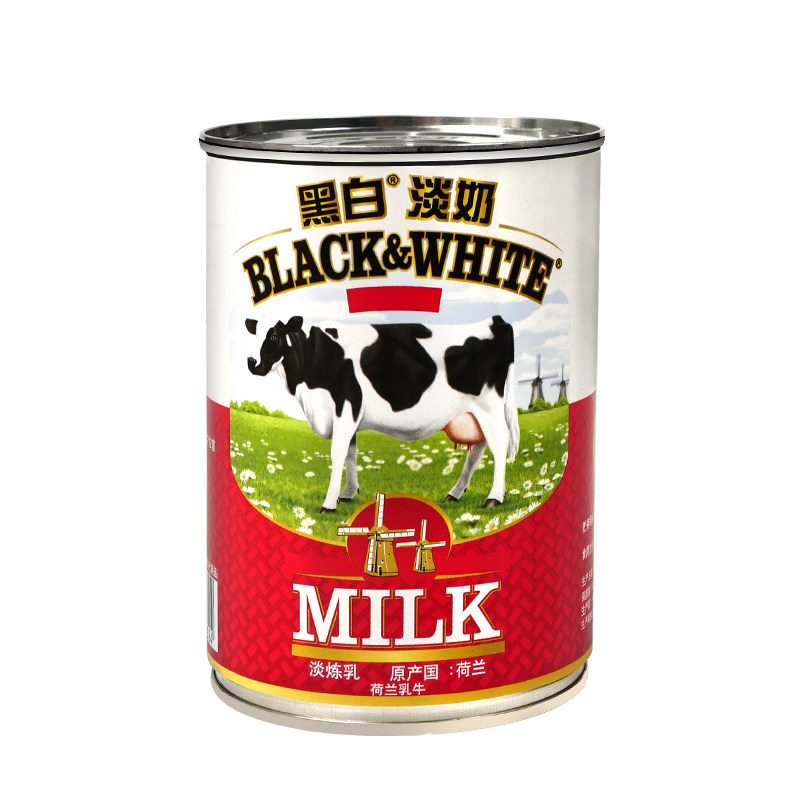黑白全脂淡奶菲仕兰烘焙原料奶茶