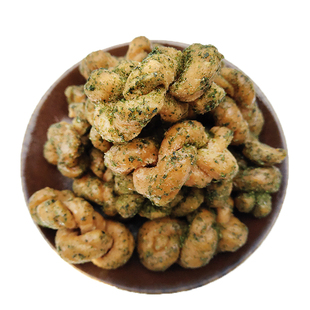 宁波特产正宗鼓楼老街油赞子矮酥 酥脆零食手工小小麻花小吃桶装