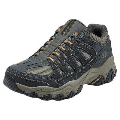 Skechers斯凯奇秋冬男鞋一脚蹬百搭厚底缓震舒适户外休闲运动鞋