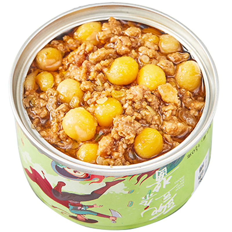 菜师傅 豌豆杂酱罐头肉制品拌面酱重庆小面浇头臊子即食速食熟食