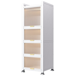 美丽港卫生间置物架落地多层夹缝收纳柜浴室马桶侧边缝隙柜储物柜