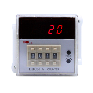 DHC温州大华 DHC5J-A 预置数计数器COUNTER4位停电记忆多功能计数
