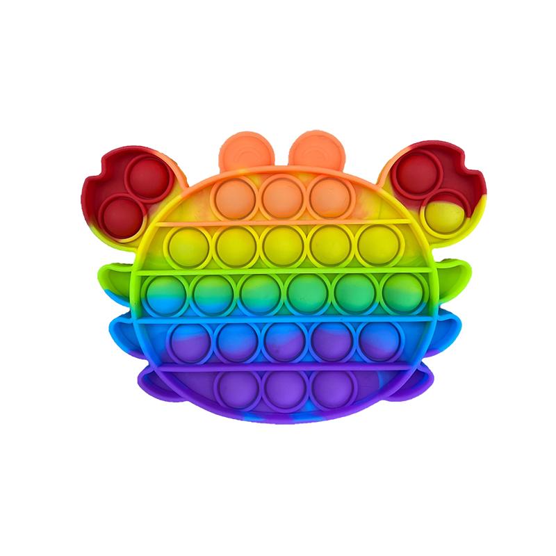 快乐数独游戏彩色灭鼠先锋思维棋推泡泡桌面儿童有趣指尖玩具硅胶