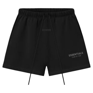Fear of God Essentials 26SS Drop2 LOGO烫标印花抽绳休闲裤短裤