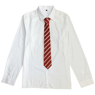 日系jkdk制服长短袖衬衫加大码男女学生校服班服上衣百搭学院风