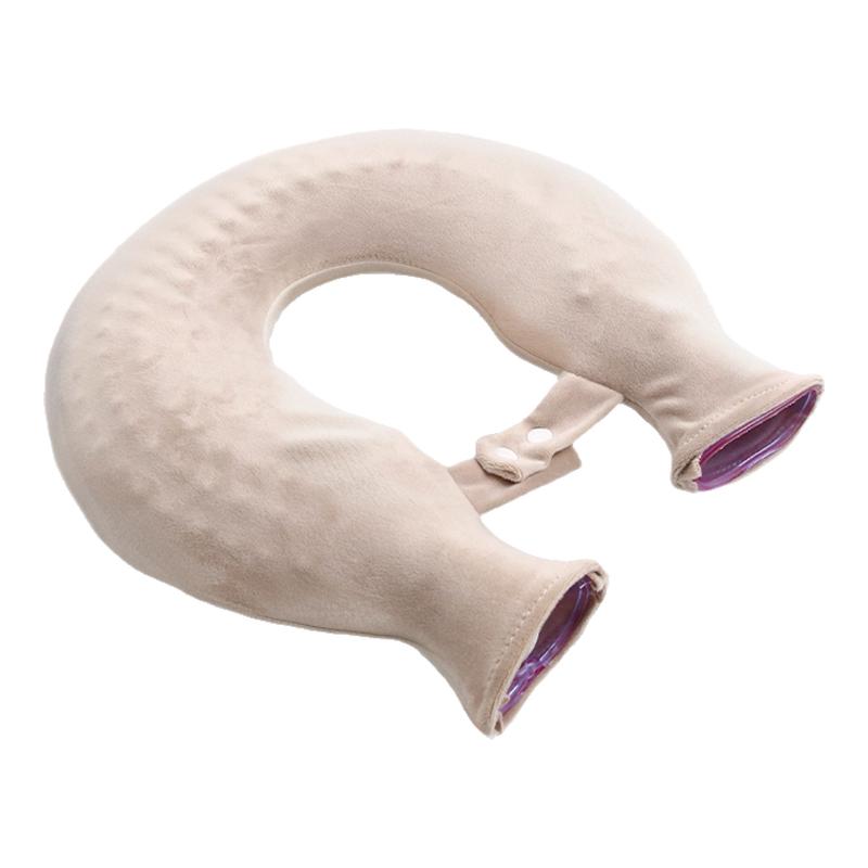 热水袋U型颈椎热敷注水灌水肩颈头部暖宝宝防爆加厚挂脖围脖枕头