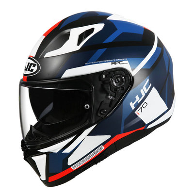 hjc摩托车头盔男全盔四季双镜片