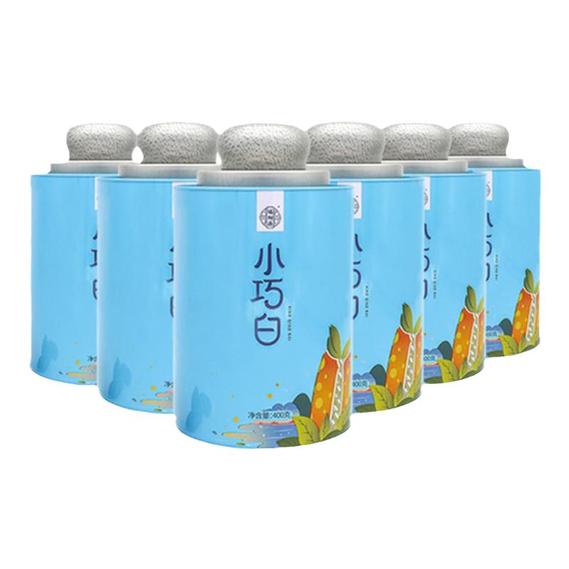 囤货陈皮白茶福鼎寿眉6罐装