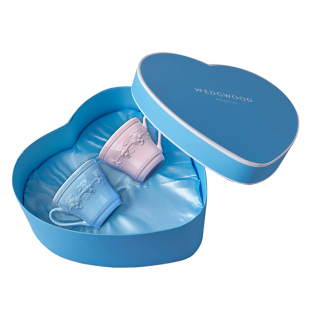 WEDGWOOD威基伍德欢愉假日马克杯咖啡杯情侣陶瓷对杯欧式茶杯水杯