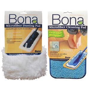 博纳Bona原装海藻纤维清洁垫 家用平板拖把替换布 地板除尘打蜡垫