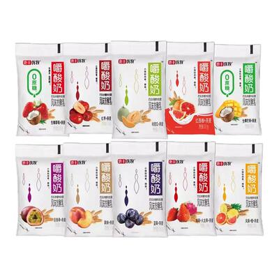 惠丰优牧嚼酸奶多种口味组合