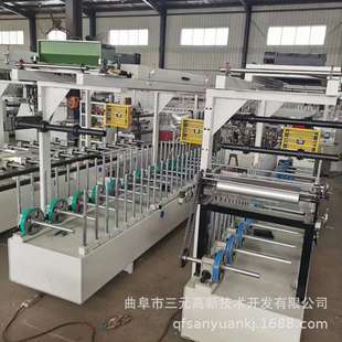 整屋快装 集成墙板皮革硬包包覆机高品质阳角线木线条热胶覆膜机