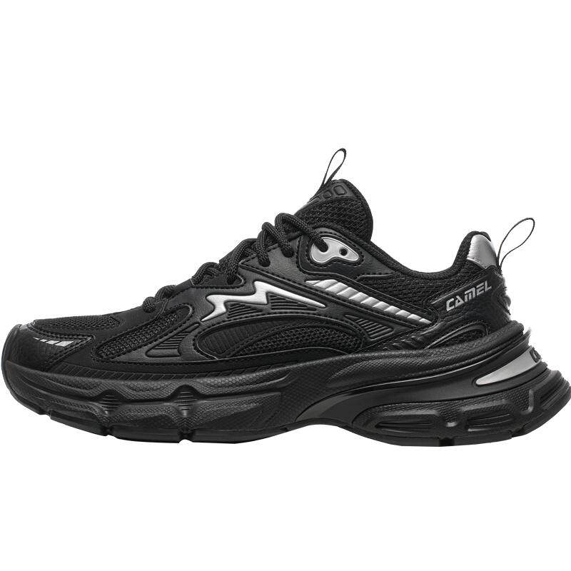 骆驼星际运动鞋男2025秋冬新款男鞋增高鞋子休闲鞋厚底老爹鞋男女