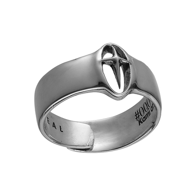 原创个性手工925银简约情侣戒指