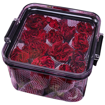 云南冻干墨红玫瑰，独立网套装