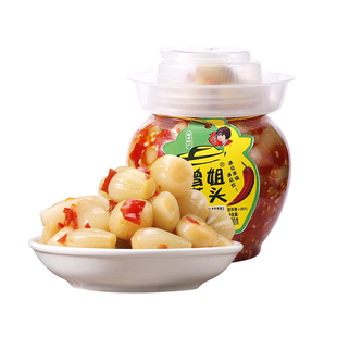 曾姐藠头下饭菜腌制酸辣茭头即食爽口荞头泡酱菜咸菜叫头腌菜450g