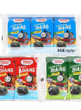 托马斯海苔片轻焙慢烤鲜香酥脆