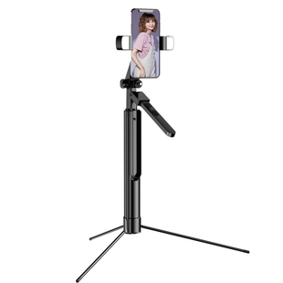 TPKI 手机支架直播支架三脚架桌面拍照神器美颜补光灯美光灯稳定器视频拍摄神器自拍杆自拍神器三角支撑架