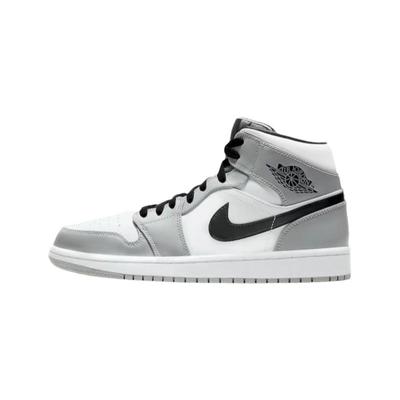 Cs Air Jordan 1 Mid AJ1烟灰 灰白 篮球鞋 554724-092