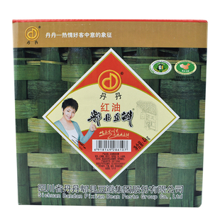丹丹红油豆瓣酱商用细豆瓣免剁型4kg正宗川菜四川郫县红油豆瓣酱
