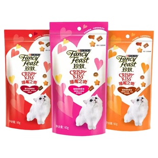 珍致中国猫零食喵脆之吻撸猫互动全阶段营养滋补酥脆美味可口小食