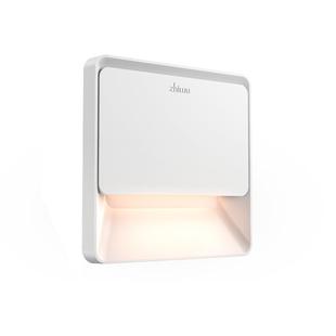 智物智能86型人体感应地脚灯LED人来即亮联动过道睡眠卧室小夜灯