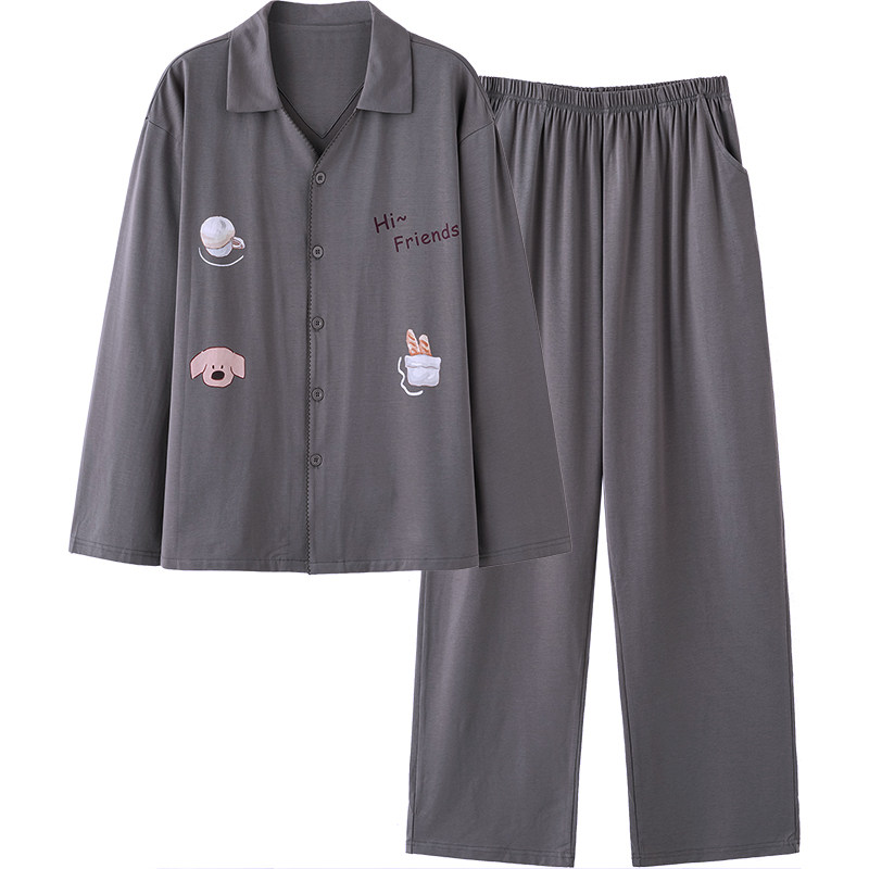 思莉太太秋季男女情侣装家居服