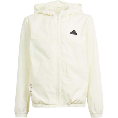 Adidas/阿迪达斯正品新款大童轻薄梭织运动连帽外套IS3388