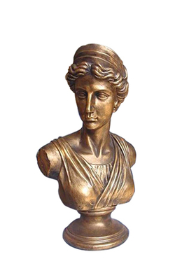 欧式客厅创意装饰头像雕塑摆件