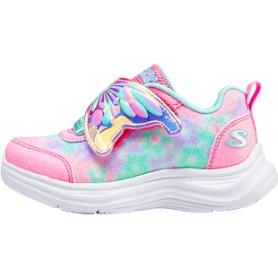 SKECHERS斯凯奇小童GIRLS LIGHTED运动休闲鞋303260N-PKTQ