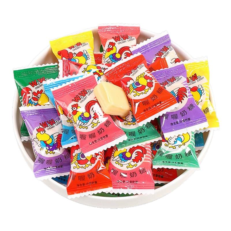 喔喔奶糖wowo佳佳咖啡糖果90后怀旧儿童零食结婚庆过年货伴手礼物